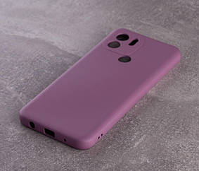 Силіконовий чохол SOFT Silicone Case для Xiaomi Redmi A2 Plus/A1 Plus (без лого) лаванда