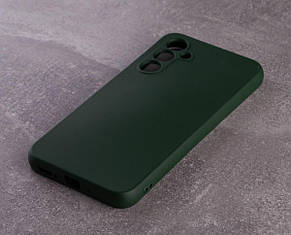 Силіконовий чохол SOFT Silicone Case для Samsung A54 5G (без лого) темно-зелений