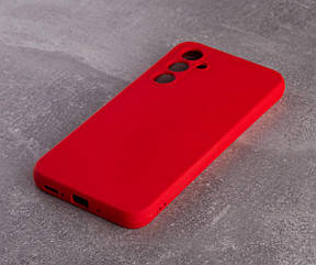 Силіконовий чохол SOFT Silicone Case для Samsung A54 5G (без лого) червоний