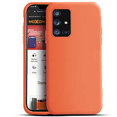 Силіконовий чохол SOFT Silicone Case для Xiaomi Poco M3 (без лого) жовтогарячий