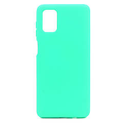 Силіконовий чохол SOFT Silicone Case для Xiaomi Redmi Note 11 Pro+/11i/11i Hypercharge (без лого) бірюза