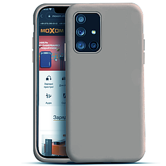 Силіконовий чохол SOFT Silicone Case для Xiaomi Redmi Note 11 5G/Note 11T 5G/Poco M4 Pro 5G (без лого) сірий