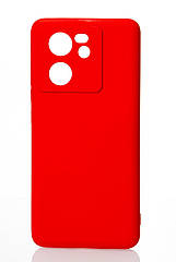 Силіконовий чохол SOFT Silicone Case для Xiaomi 13T Pro (без лого) червоний