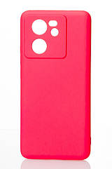 Силіконовий чохол SOFT Silicone Case для Xiaomi 13T Pro (без лого) малиновий