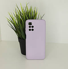 Силіконовий чохол SOFT Silicone Case для Xiaomi Redmi 10/Redmi 10 Prime (без лого) гліцинія