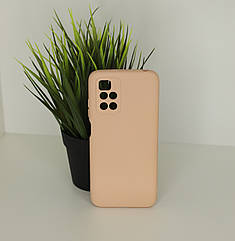 Силіконовий чохол SOFT Silicone Case для Xiaomi Redmi 10/Redmi 10 Prime (без лого) пудра
