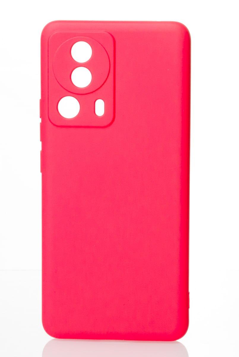Силіконовий чохол SOFT Silicone Case для Xiaomi 13 Lite (без лого) малиновий