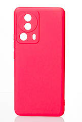 Силіконовий чохол SOFT Silicone Case для Xiaomi 13 Lite (без лого) малиновий