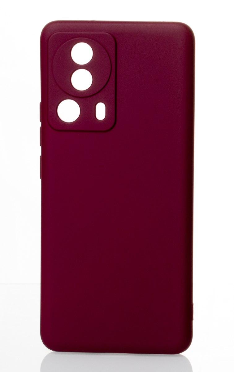 Силіконовий чохол SOFT Silicone Case для Xiaomi 13 Lite (без лого) бордовий