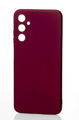 Силіконовий чохол SOFT Silicone Case для Samsung A05S (без лого) бордовий