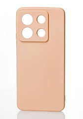 Силіконовий чохол SOFT Silicone Case для Xiaomi Redmi Note 13 Pro 5G/Poco X6 5G (без лого) пудра