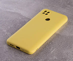 Силіконовий чохол SOFT Silicone Case для Xiaomi Redmi 9C/9A Activ/Poco C31 (без лого) лимонний