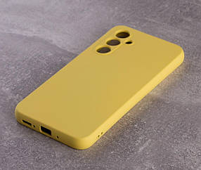 Силіконовий чохол SOFT Silicone Case для Samsung A54 5G (без лого) лимонний