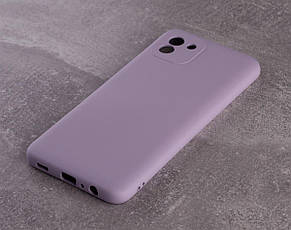 Силіконовий чохол SOFT Silicone Case для Samsung A04 (без лого) гліцинія
