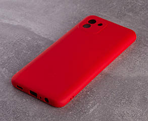 Силіконовий чохол SOFT Silicone Case для Samsung A04 (без лого) червоний
