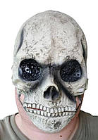 Маска латексна Череп для Хелловіну та косплею