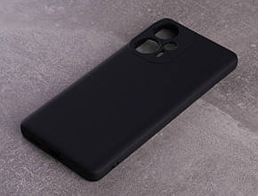Силіконовий чохол SOFT Silicone Case для Xiaomi Poco F5 (без лого) чорний