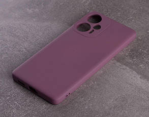 Силіконовий чохол SOFT Silicone Case для Xiaomi Poco F5 (без лого) лаванда