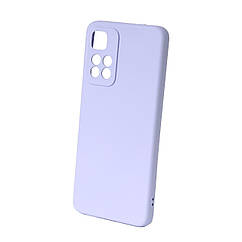 Силіконовий чохол SOFT Silicone Case для Xiaomi Redmi Note 11 Pro+/11i/11i Hypercharge (без лого) фіалковий