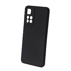 Силіконовий чохол SOFT Silicone Case для Xiaomi Redmi Note 11 Pro+/11i/11i Hypercharge (без лого) чорний