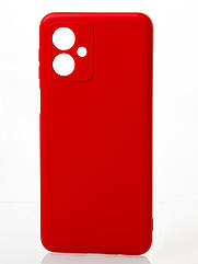 Силіконовий чохол SOFT Silicone Case для Motorola G54 (без лого) червоний