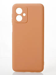 Силіконовий чохол SOFT Silicone Case для Motorola G54 (без лого) пудра