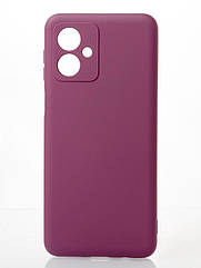 Силіконовий чохол SOFT Silicone Case для Motorola G54 (без лого) лаванда