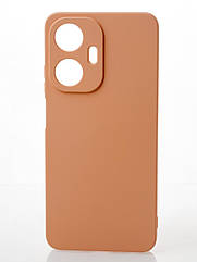 Силіконовий чохол SOFT Silicone Case для Realme C55 (без лого) пудра