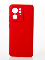 Силіконовий чохол SOFT Silicone Case для Motorola Edge 40 (без лого) червоний