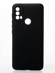 Силіконовий чохол SOFT Silicone Case для Motorola E40 (без лого) чорний