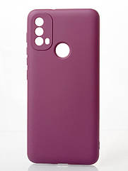 Силіконовий чохол SOFT Silicone Case для Motorola E40 (без лого) лаванда