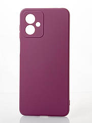 Силіконовий чохол SOFT Silicone Case для Motorola G14 (без лого) лаванда