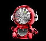 Автомобільна ароматерапія автомобільні духи космонавт червоний, фото 2