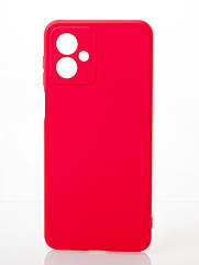 Силіконовий чохол SOFT Silicone Case для Motorola G14 (без лого) малиновий