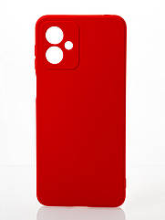 Силіконовий чохол SOFT Silicone Case для Motorola G14 (без лого) червоний