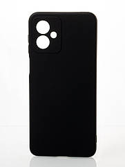 Силіконовий чохол SOFT Silicone Case для Motorola G14 (без лого) чорний