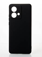 Силіконовий чохол SOFT Silicone Case для Motorola Edge 40 Neo (без лого) чорний