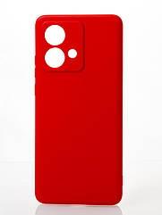 Силіконовий чохол SOFT Silicone Case для Motorola Edge 40 Neo (без лого) червоний