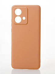 Силіконовий чохол SOFT Silicone Case для Motorola Edge 40 Neo (без лого) пудра