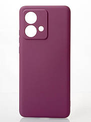 Силіконовий чохол SOFT Silicone Case для Motorola Edge 40 Neo (без лого) лаванда