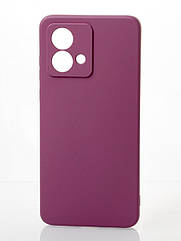 Силіконовий чохол SOFT Silicone Case для Motorola G84 (без лого) лаванда