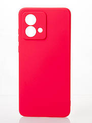 Силіконовий чохол SOFT Silicone Case для Motorola G84 (без лого) малиновий