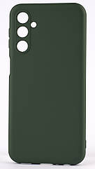 Силіконовий чохол SOFT Silicone Case для Samsung M34 5G (без лого) темно-зелений