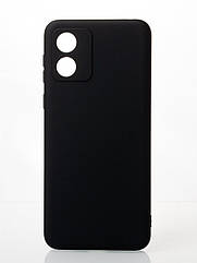 Силіконовий чохол SOFT Silicone Case для Motorola E13 (без лого) чорний