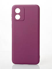 Силіконовий чохол SOFT Silicone Case для Motorola E13 (без лого) лаванда