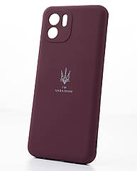 Силіконовий чохол SOFT Silicone Case для Samsung A03 Core (ТРИЗУБ) бордовий