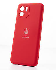 Силіконовий чохол SOFT Silicone Case для Samsung A03 Core (ТРИЗУБ) червоний