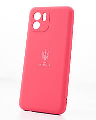 Силіконовий чохол SOFT Silicone Case для Samsung A53 5G (ТРИЗУБ) малиновий