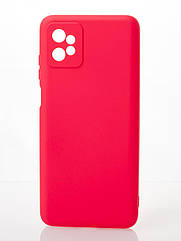 Силіконовий чохол SOFT Silicone Case для Motorola G32 (без лого) малиновий