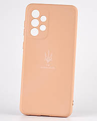 Силіконовий чохол SOFT Silicone Case для Samsung A33 5G (ТРИЗУБ) пудра